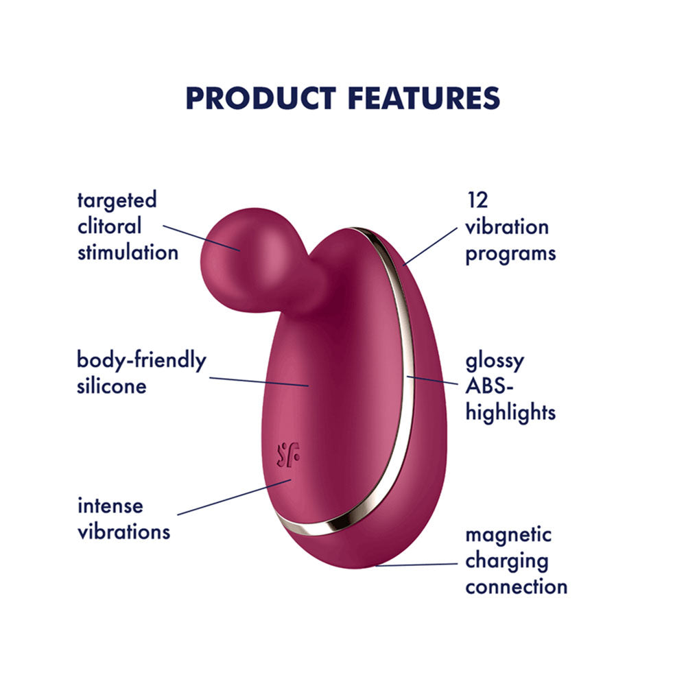 Satisfyer Spot On 1 Clitoral Stimulator Berry