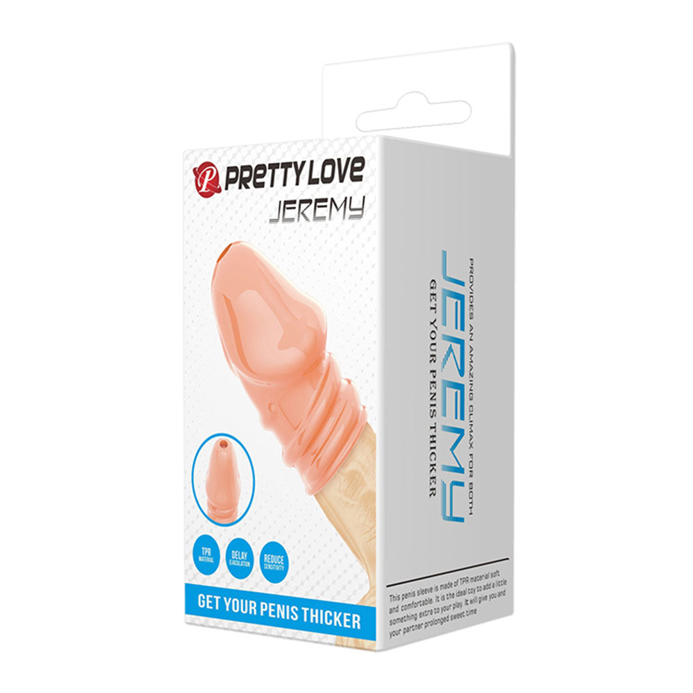 PRETTY LOVE JEREMY soft Penis head extension sleeve - image 7