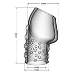 PRETTY LOVE MATIAS soft penis head sleeve CLEAR - image 3