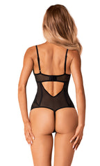Obsessive Serena Love crotchless teddy Black - image 3