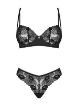 Obsessive Serena Love 2 pcs lacy set Black - image 17