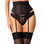 Plus size Obsessive Serena Love elegant garter belt black - image 2