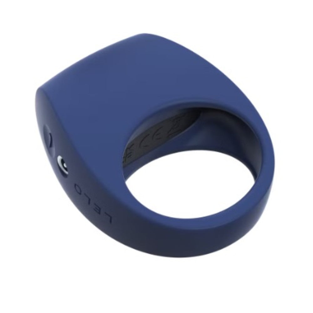 Lelo Tor 3 vibrating couples cock ring Base Blue - image 4