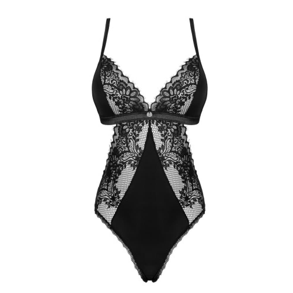 Obsessive Maderris Teddy with sensual cut Black Main image