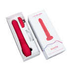 Lovense Gravity Thrusting Dildo Red - image 8