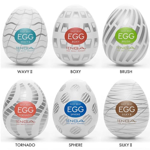Tenga Egg Masturbator 6 styles Pack Serie 3 Main image