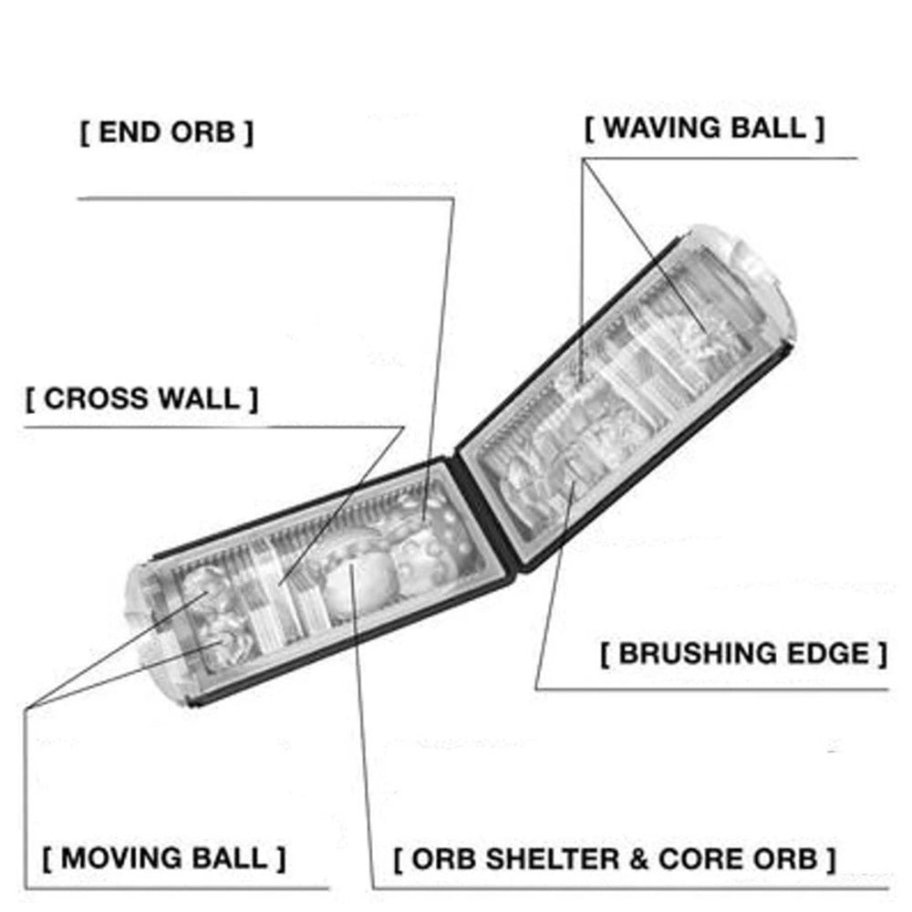 Tenga Flip Hole Masturbator Black Δευτερεύουσα εικόνα προϊόντος