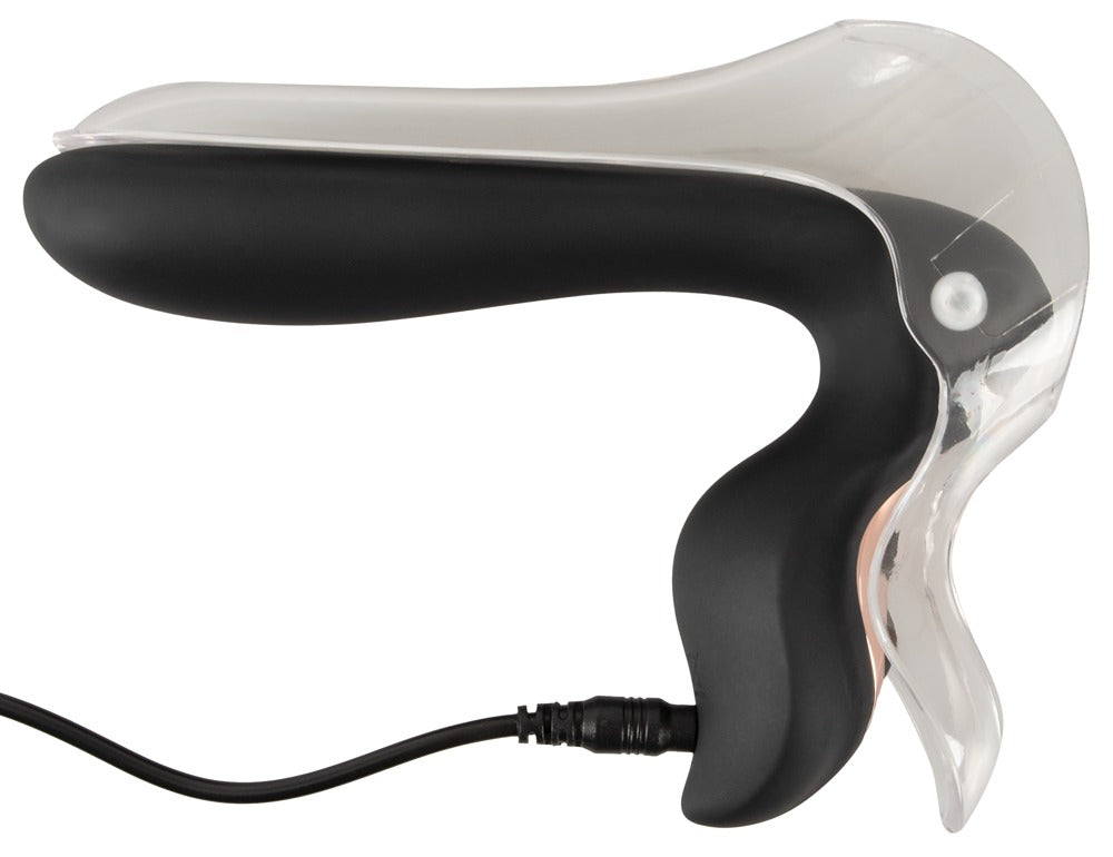 BAD KITTY Vibrating Speculum with Led Light