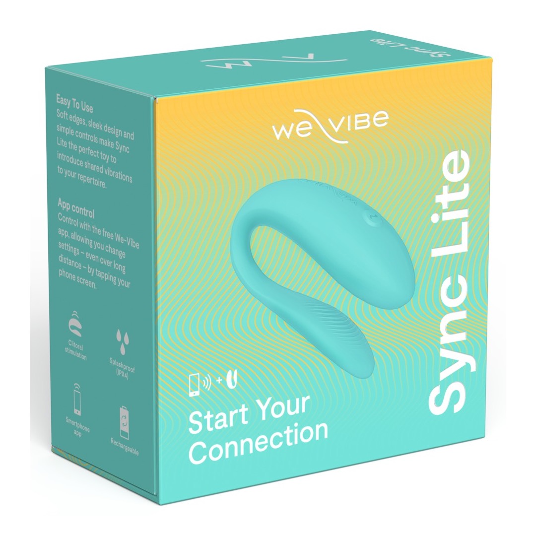 We Vibe Sync Lite C-shaped couple's vibrator Turquoise