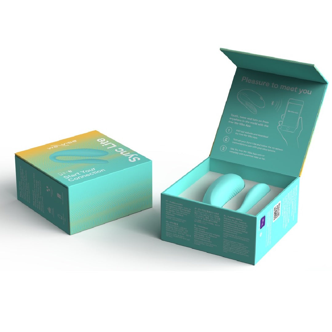 We Vibe Sync Lite C-shaped couple's vibrator Turquoise