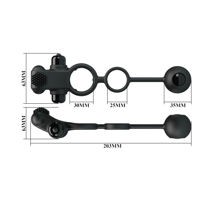 Pretty Love Vibration Penis Sleeve V - image 7