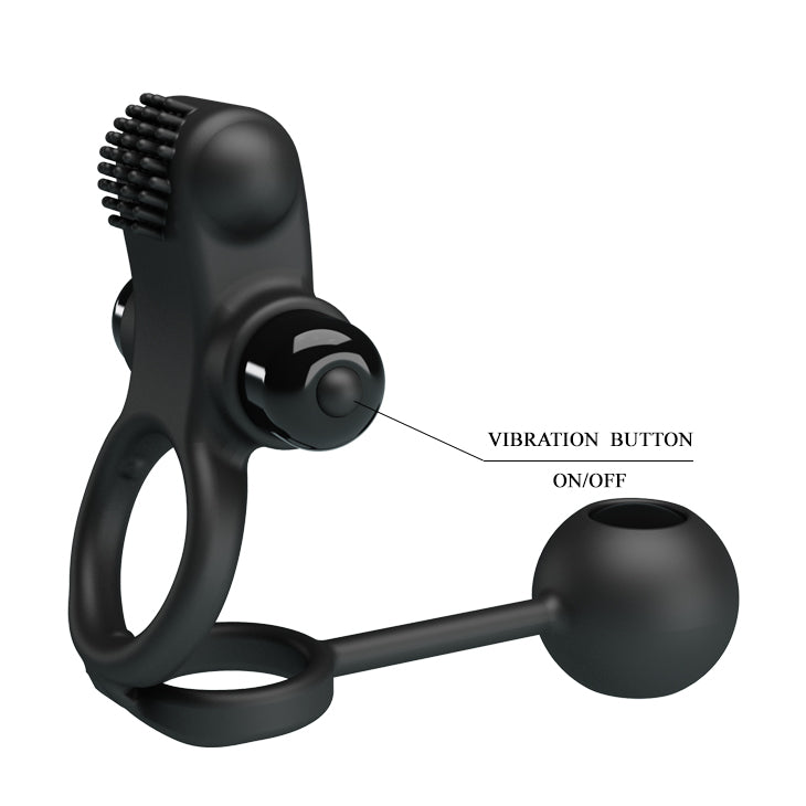 Pretty Love Vibration Penis Sleeve V - image 8