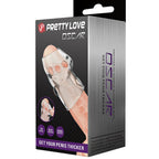 PRETTY LOVE OSCAR soft penis head sleeve CLEAR - image 6