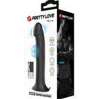 Pretty Love Murray Pulsating & Vibrating Dildo - Black - image 5