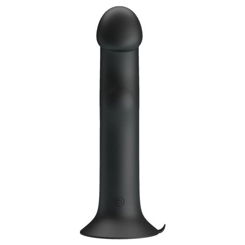 Pretty Love Murray Pulsating & Vibrating Dildo - Black - image 4