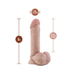 DR SKIN Dr William Dildo with balls Beige 20.3 x 4.4 cm