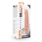 DR SKIN Dr Robert silicone vibrating dildo Beige 19 x 4.4 cm - image 2