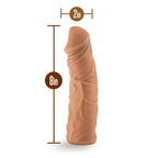 LOCK ON Argonite dildo with suction cup adapter Mocha 20 x 5 cm - image 4