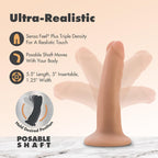 DR SKIN Plus Posable dildo Vanilla 14 x 3 cm - image 8