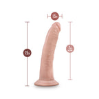 DR SKIN Plus Posable dildo Vanilla 19 x 3.8 cm