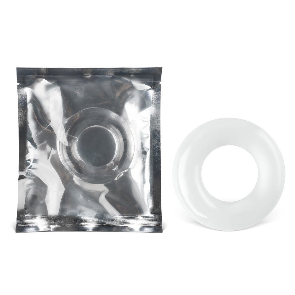 TOYBOY Clear Thick Stretchy Cock Ring 4.3 cm Κύρια εικόνα προϊόντος