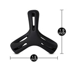 TOYBOY 3 in 1 Ultra Soft Cock Ring Type II BLACK - image 4