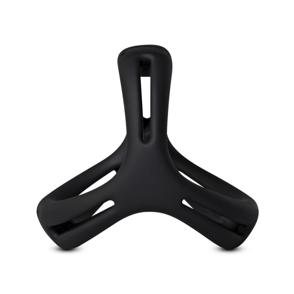 TOYBOY 3 in 1 Ultra Soft Cock Ring Type II BLACK - image 3