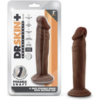 DR SKIN Plus Posable dildo Chocolate 16.5 x 3.8 cm