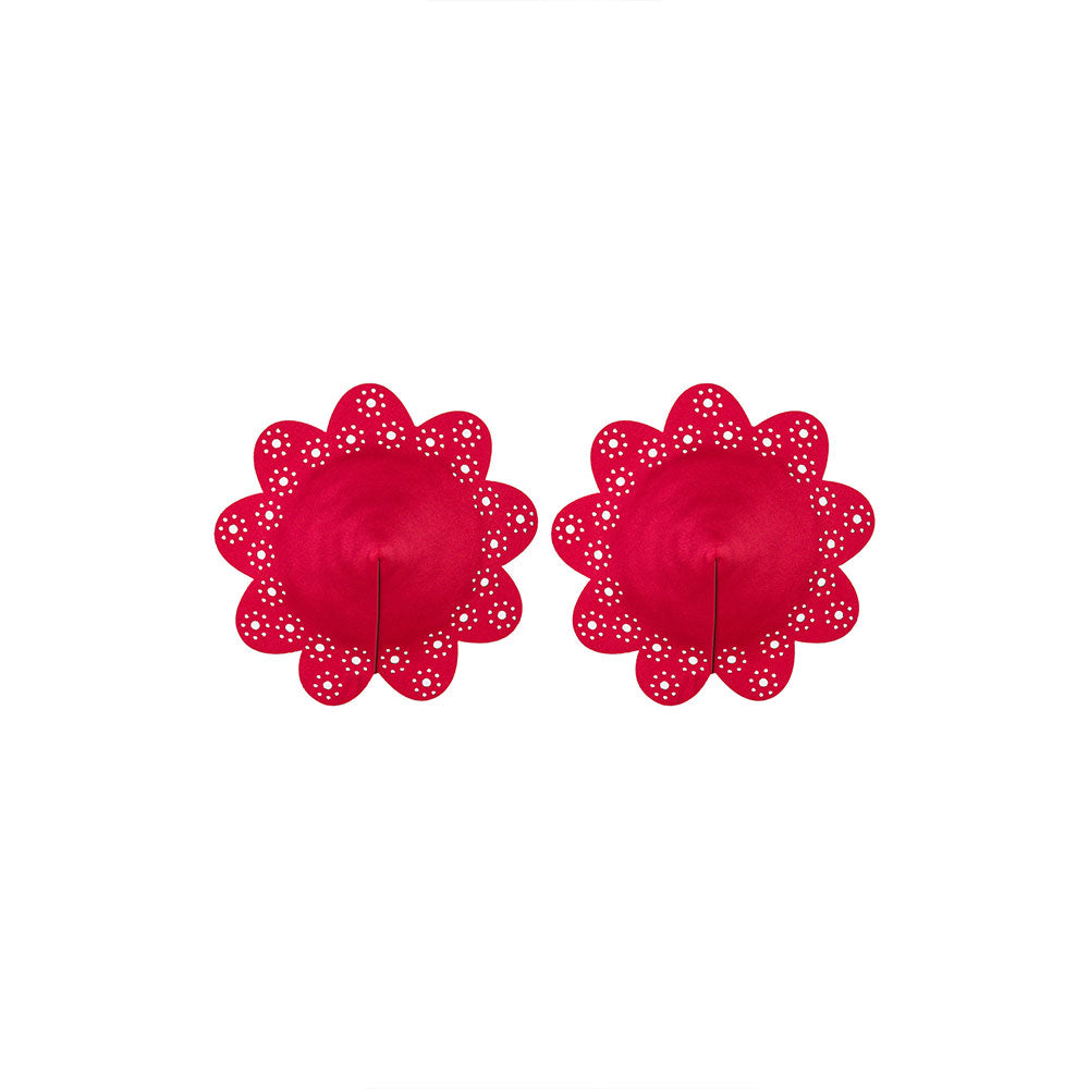 Obsessive A770 nipple covers Red O/S