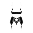 PLUS SIZE Obsessive Norides 3 pcs set Black