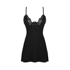 Obsessive Bellastia chemise and thong Black - image 4