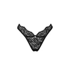 Obsessive Bellastia lacy thong Black - image 4
