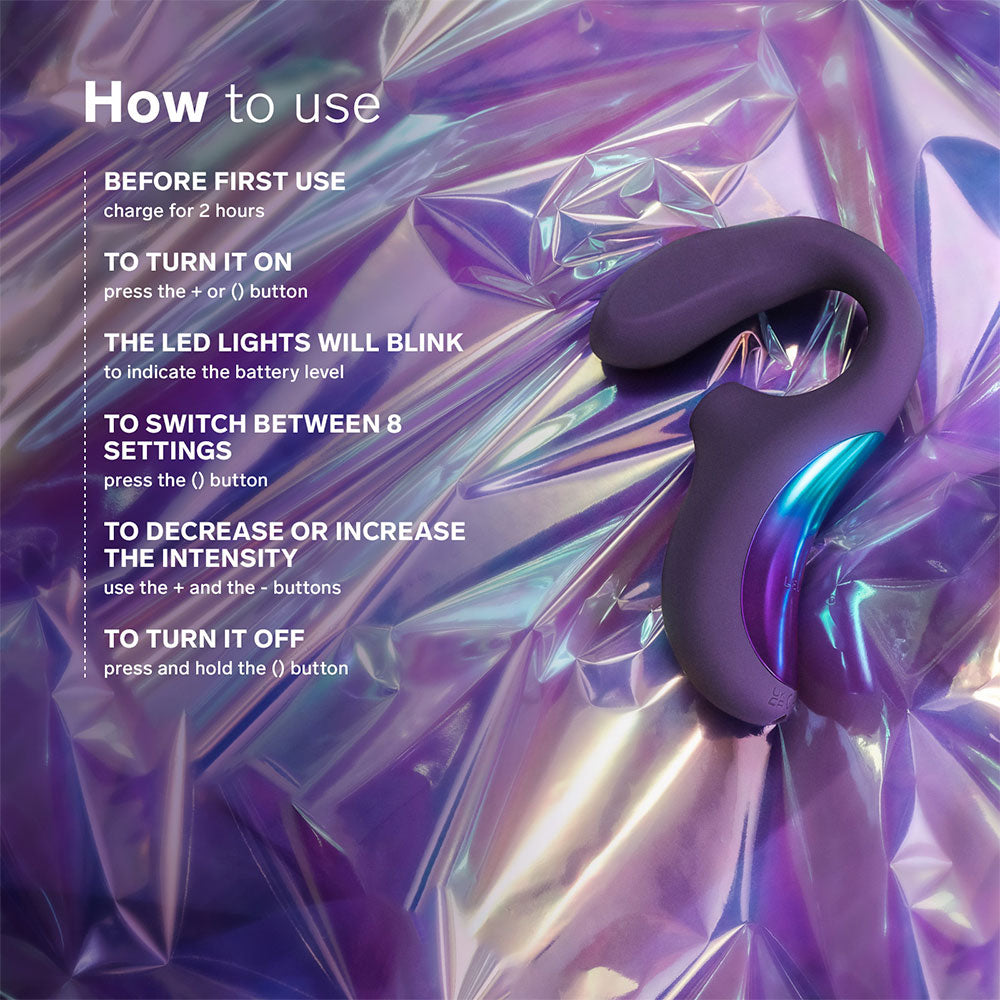 Lelo Enigma Wave Triple Stimulation Massager Black - image 5