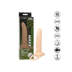 Rechargeable Dual Penetrator 14 x 3.25 cm Light skin