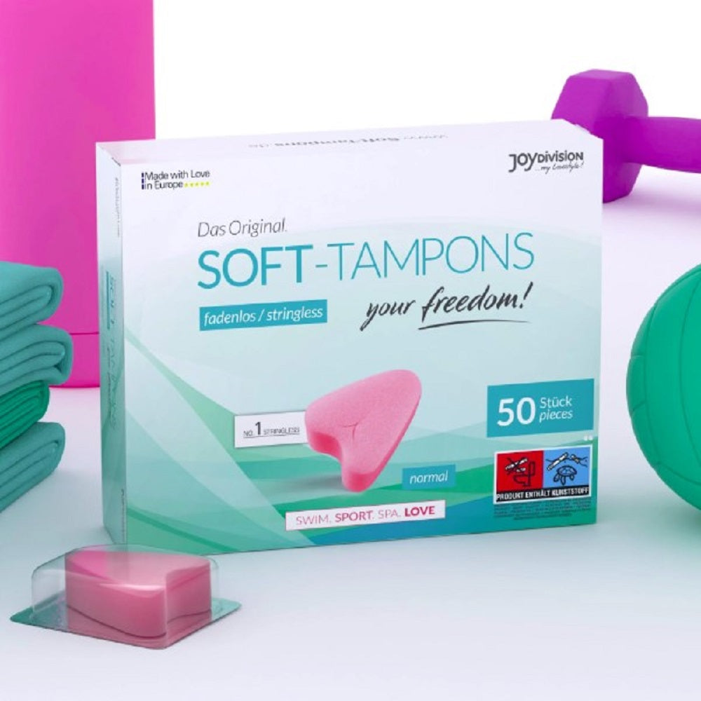 Soft Tampons Normal Box of 50 Κύρια εικόνα προϊόντος