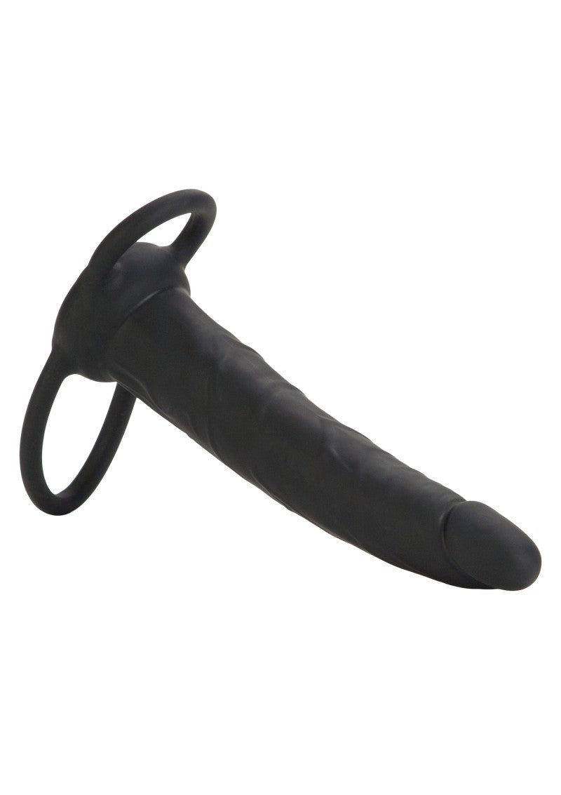 Calexotics Silicone Double Rider 14 x 3.25 cm Black