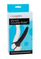 Calexotics Silicone Double Rider 14 x 3.25 cm Black