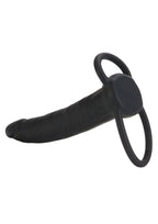 Calexotics Silicone Double Rider 14 x 3.25 cm Black