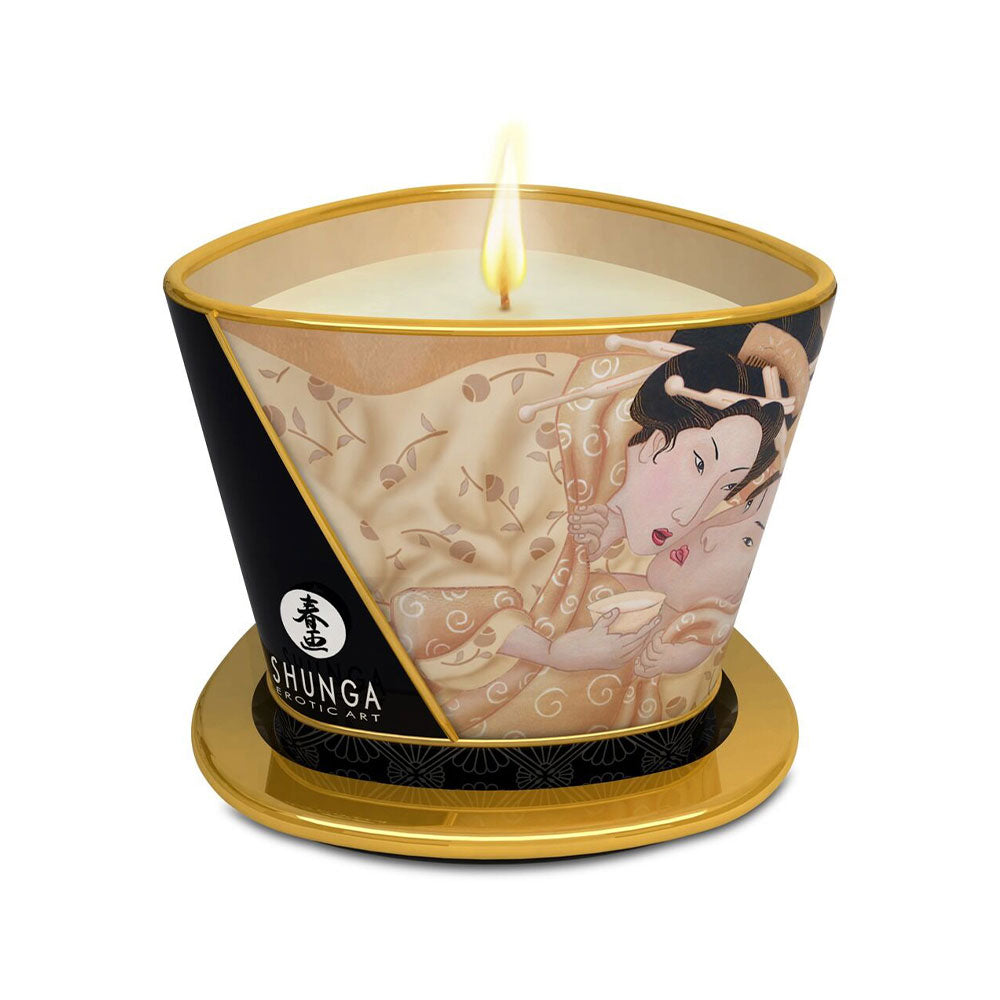 Shunga Massage Candle Vanilla 170ml Δευτερεύουσα εικόνα προϊόντος