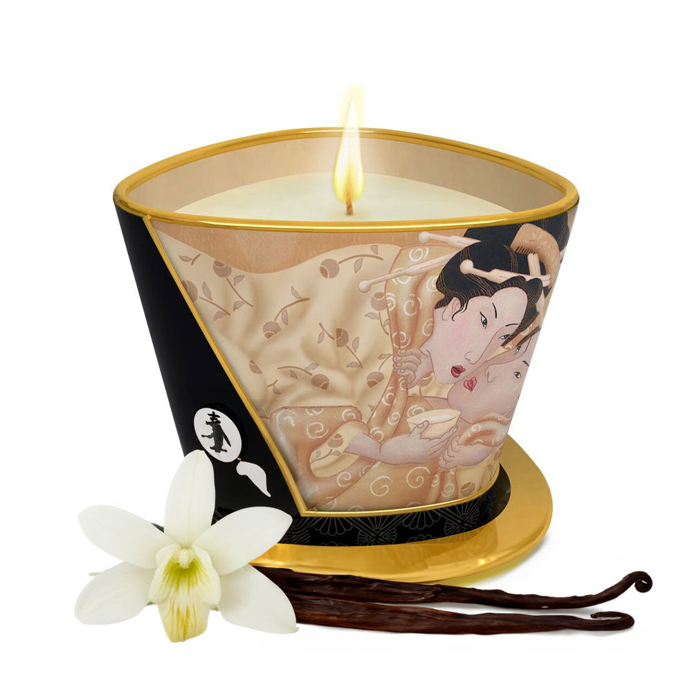Shunga Massage Candle Vanilla 170ml Κύρια εικόνα προϊόντος