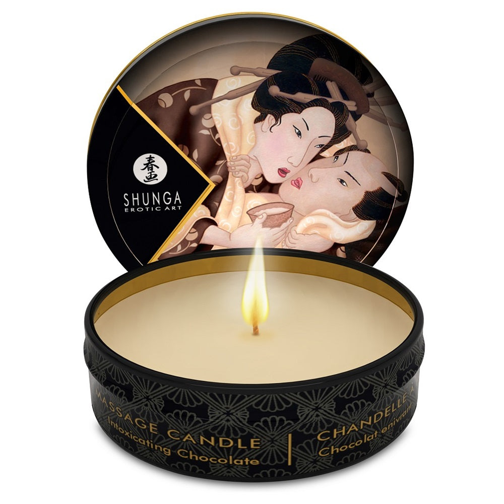 Shunga Massage Candle Intoxicating Chocolate 30ml Κύρια εικόνα προϊόντος