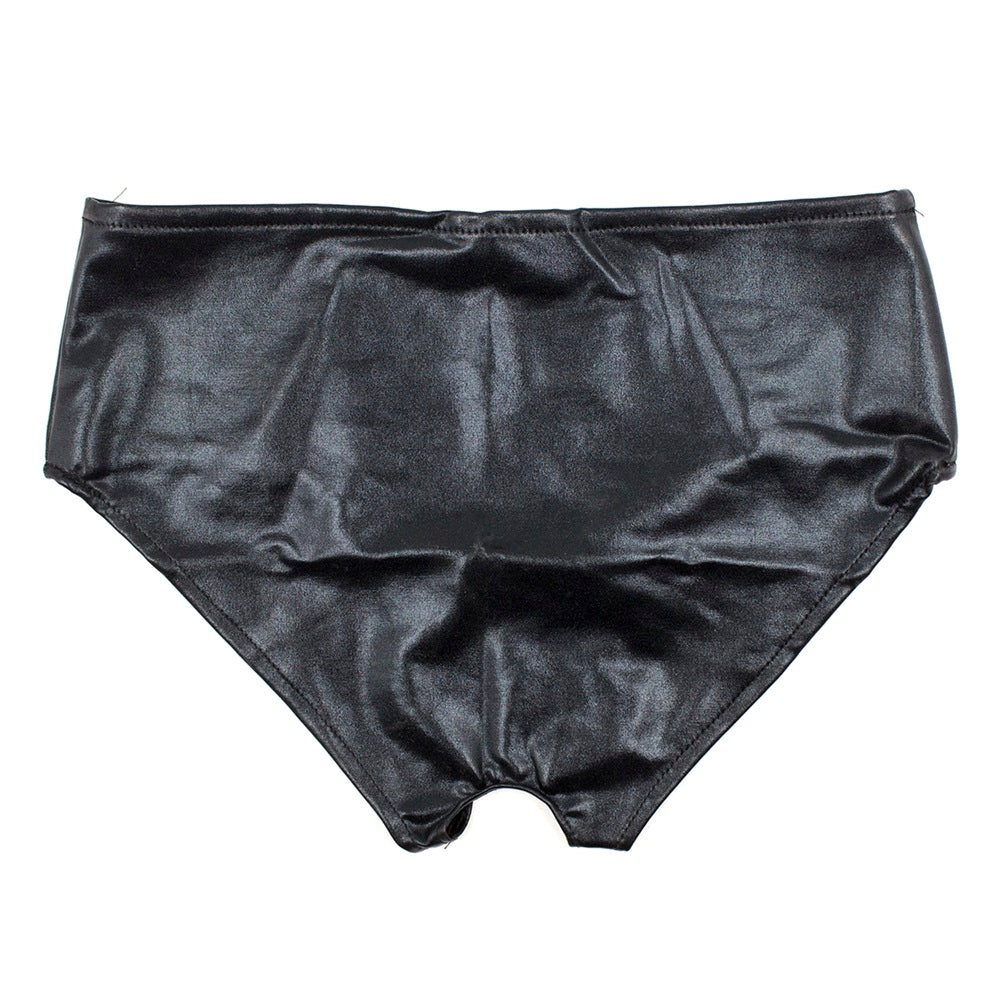 Medium size Black Open Bottom Sexy briefs M - image 4