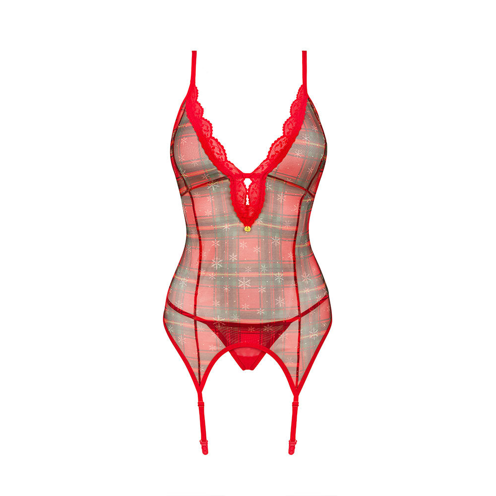 Obsessive Jollymore Festive Corset