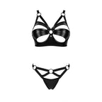 Plus Size Obsessive Armares Bra with Thong