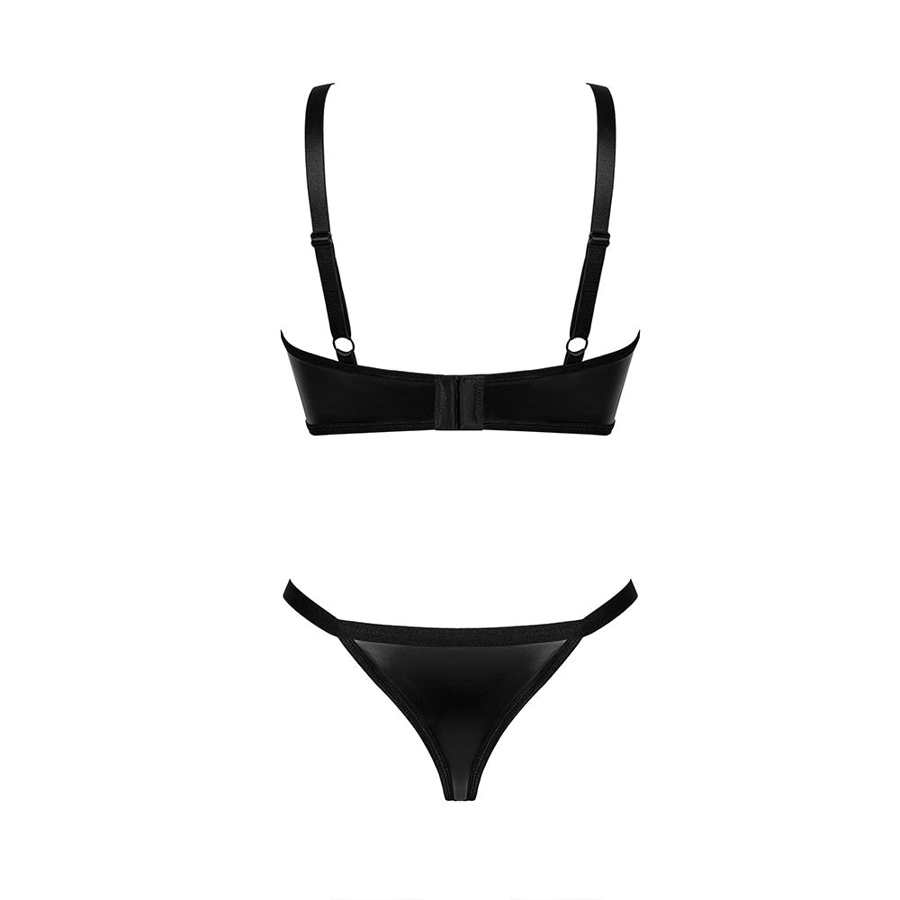 Plus Size Obsessive Armares Bra with Thong