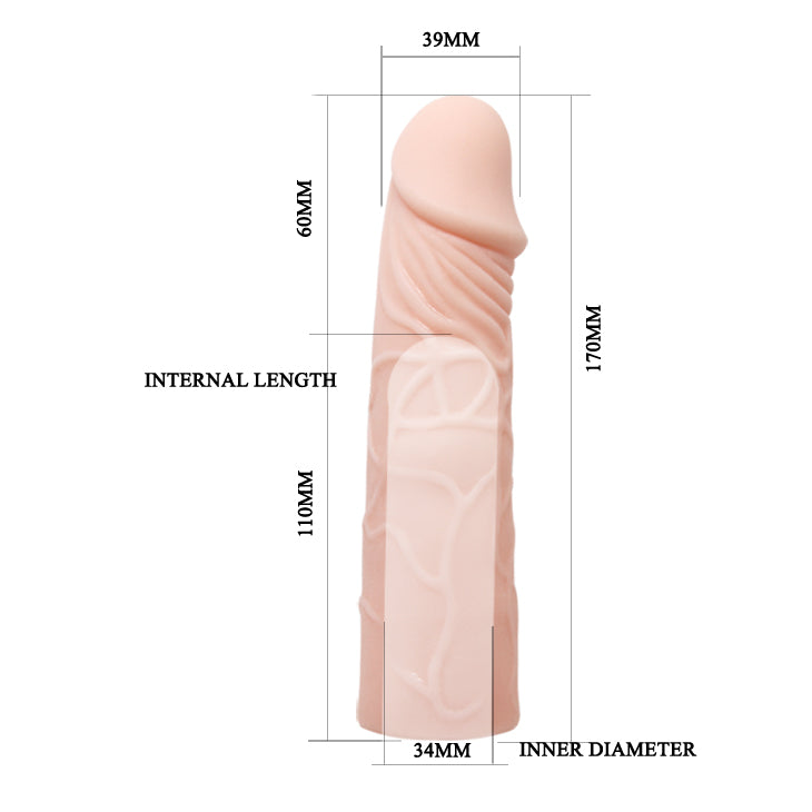 Big Man stretchy natural feel penis sheath 17 cm - image 2