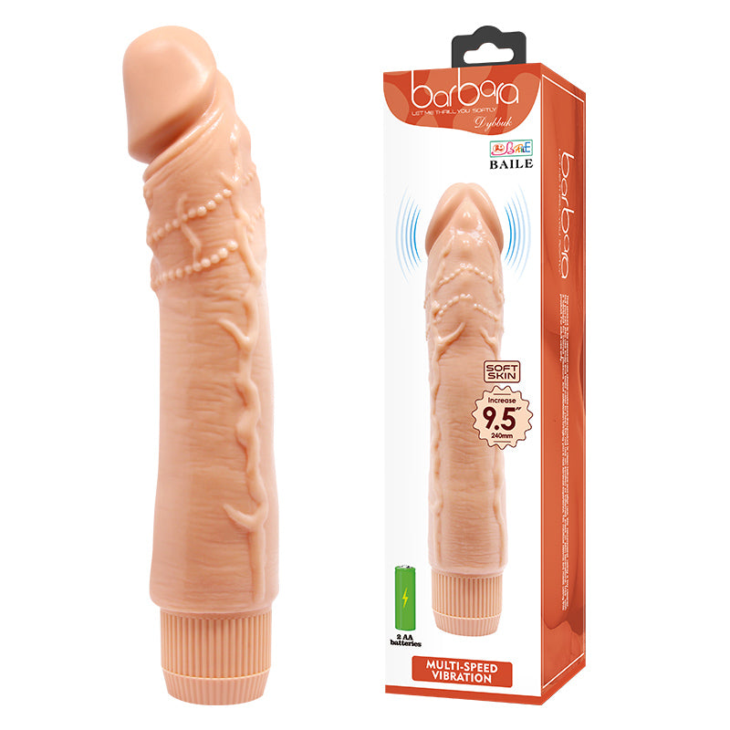 Barbara Dybbuk realistic penis shape dildo vibrator 24 cm Κύρια εικόνα προϊόντος