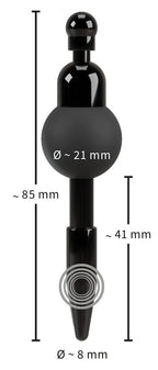 Vibrating Penis Plug 8.5 x 0.8 cm - image 4