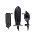 Inflatable vibrating anal plug dildo Bigger Joy 16 cm - image 2