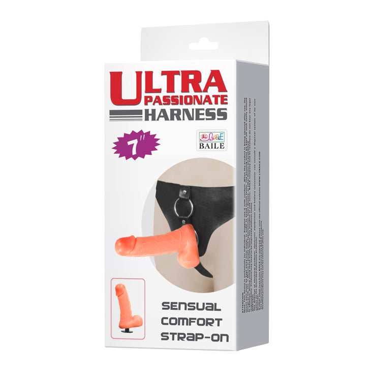 Ultra Passionate Harness Sensual strap-on 18,3 cm
